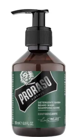 Proraso 004395007530 Single Blade Refresh Beard Mustache And Face Wash 200ml Natural Cleanser Proraso 004395007530 Single Blade Refresh Beard Mustache And Face Wash 200ml Natural Cleanser