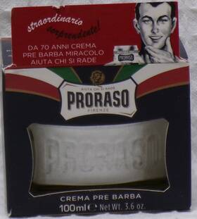 Proraso 004395009039 Pre-shave Cream Protective With Aloe And Vitamin E 3.6 Ounce............2f