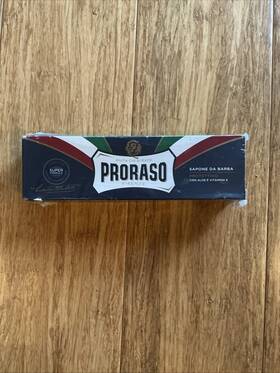 Proraso 004395009107 Shaving Cream Tube Green Eucalyptus And Menthol 150ml 2xpack Duo Double