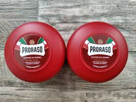 Proraso 004395009220 2 Pcs Shaving Soap For Thick And Coarse Beard Sandalwood 5.2 Oz Pack