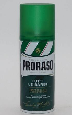 Proraso 004395009657 Shaving Foam Eucalyptus Oil And Menthol 3.3 Oz