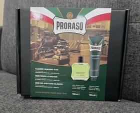 Proraso 202926 Classic Shaving Duo - Refreshing After Shave Balm &shaving Cream Boxed
