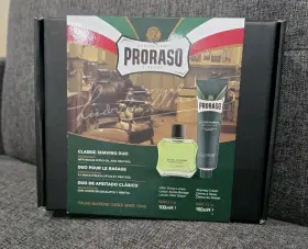 202926 Proraso Classic Shaving Duo - Refreshing After Shave Balm &shaving Cream Boxed
