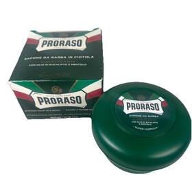 Proraso 400113 150 Ml Shaving Soap Bowl Eucalyptus Refreshing Toning Green
