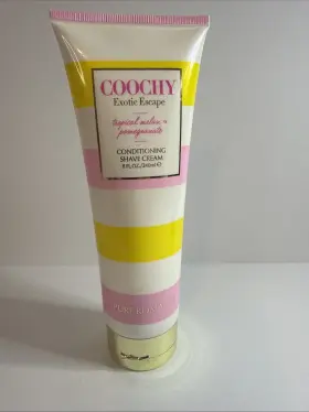 Pure Romance 841956041729 Exotic Escape Coochy Conditioning Shave Cream Tropical Lemon/pomegr