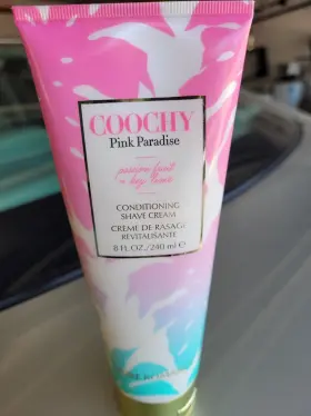 Pure Romance 841956044621 Pink Paradise Coochy Conditioning Shave Cream 8 Fl Oz Pure Romance 841956044621 Pink Paradise Coochy Conditioning Shave Cream 8 Fl Oz