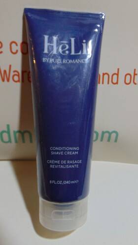 Pure Romance 841956056785 Heli Conditioning Shave Cream - Brand New Sealed In Wrap 8 Ounce
