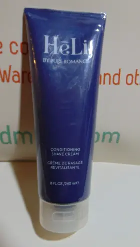 Pure Romance 841956056785 Heli Conditioning Shave Cream - Brand New Sealed In Wrap 8 Ounce
