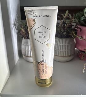 Pure Romance 841956058642 Honey And Gold Shave Cream 8oz. Brand New Discontinued