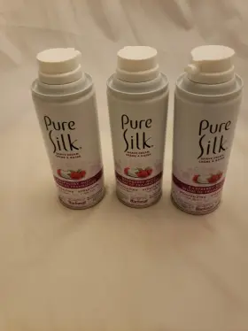Pure Silk 051009309717 Shave Cream Sweet Raspberry Mist Moisturizing Aloe 3 Pack 15 Oz Each Pure Silk 051009309717 Shave Cream Sweet Raspberry Mist Moisturizing Aloe 3 Pack 15 Oz Each