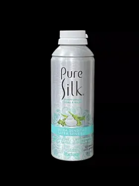 Pure Silk 051009309748 Ultra Sensitive Shaving Cream 5 Oz. Cans