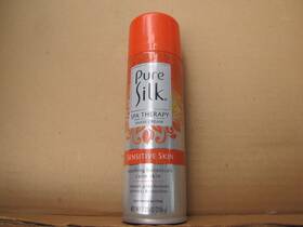 Pure Silk 051009309939 Spa Therapy Shave Cream Sensitive Skin 7.25 Oz