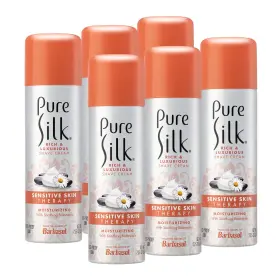 30993 Pure Silk Shave Cream For Sensitive Skin - 6 Pack 7.25 Oz Each 30993 Pure Silk Shave Cream For Sensitive Skin - 6 Pack 7.25 Oz Each