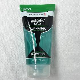 Remington 688003120200 King Of Shaves Alphagel Sensitive Cooling Menthol Shave Gel 5 Fl Oz