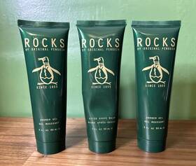 Rocks Penguin 844061007253 By Original Shower Gel And After Shave Balm 3oz Each