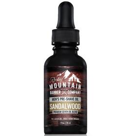 Rocky Mountain Barber Company 628055816157 Pre-shave Oil With Sandalwood Essential Jojoba And Argan - Sev