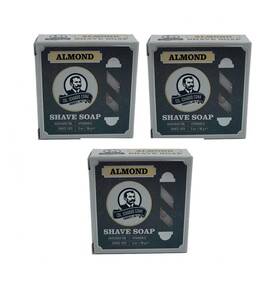 Rosponse 794437384689 Col. Conk Worlds Famous Shaving Soap Almond 3 - Pack Each Net Weight 2.25 O