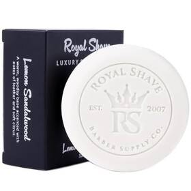 Royalshave 814974020977 Premium Hard Shaving Soap Puck Refill Lemon Sandalwood Scent- 3.5oz