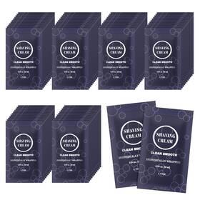 Rsqazq 744110283914 Travel Shaving Cream For Men Individually Wrapped Mini In Bulk D