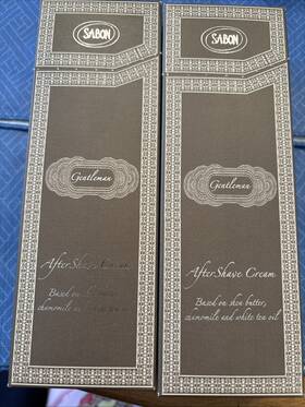 Sabon 290105336309 2 After Shave Cream New In Box