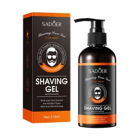23672981360-1 Sadoer Shaving Gel For Men Smooth Shave Reduces Razor Irritation Moisturizes