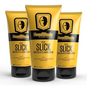 Samson Pharmaceuticals 690623150031 Headblade Headslick Mens Head And Skull Shaving Cream No More Nick Cuts Or Ra