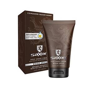 Saxon 732953685156 Post Shave Cream With Micro Moisturizing And Conditioning Beads Woodspice