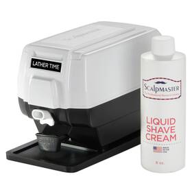 Scalpmaster 087768015972 Lather Time Professional Hot Machine Liquid Shave Cream