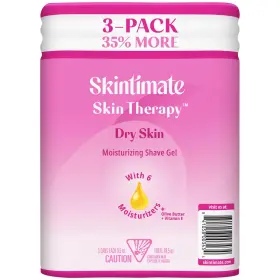 Schick 304662217616 Skintimate Dry Skin Shave Gel 9.5 Oz. 3 Pk