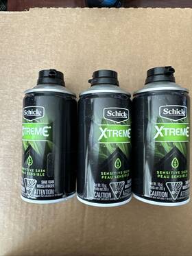 Schick 841058003403 3 Xtreme Moisturizing Shave Foam 10 Oz