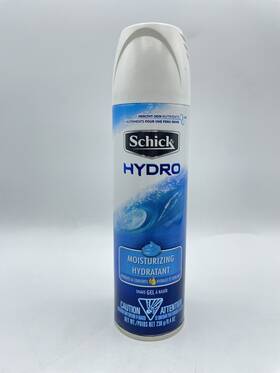 Schick 841058016014 Hydro Mens Moisturizing Shave Gel 8.4 Oz Discontinued Rare Bs273