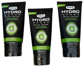 Schick Hydro 841058003151 3x Sense Shave Cream - Comfort. 6oz With Vitamin E. 6 Fl Oz /177 Ml
