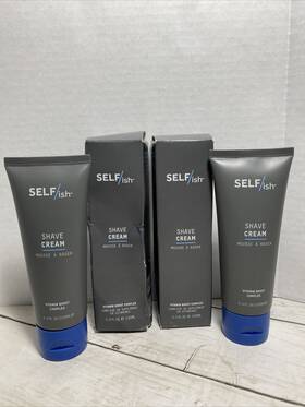 Self/ish 810042384057 Self/ish Shave Cream 3.4oz 2 Boxes New Sealed