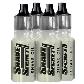 Shave Secret 641275548264 Shaving Oil - The Most Comfortable And Smoothest Ever 18.75ml 4 Pack Shave Secret 641275548264 Shaving Oil - The Most Comfortable And Smoothest Ever 18.75ml 4 Pack