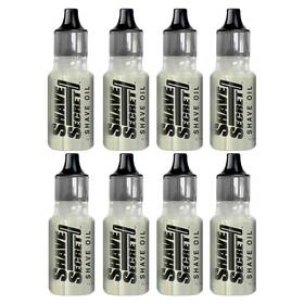 Shave Secret 705833713621 Pack Of 8 - Shaving Oil 0.63 Fl Oz