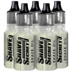 Shave Secret 706758123496 Shaving Oil- The Best Ever 18.75ml 5 Pack