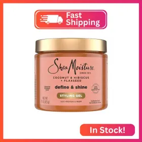 00764302020660 Sheamoisture Define And Shine Styling Gel Flaxseed Coconut&hibiscus Hydrates Hol