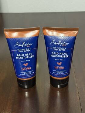 Sheamoisture 764302015673 Shea Moisture Tea Tree Oil And Butter Bald Head Moisturizer 5.5oz 2 Item