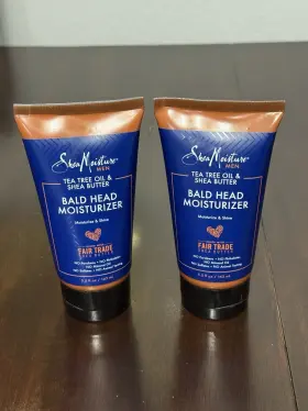 Sheamoisture 764302015673 Shea Moisture Tea Tree Oil And Butter Bald Head Moisturizer 5.5oz 2 Item