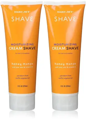 Sixyear 0885585027433 Moisturizing Shave Cream With Aloe Vera Vitamin E - 2 Pack