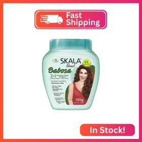 30708 Skala Babosa Hair Treatment Cream 1 Kg Aloe Vera And Shea Butter For Curly