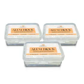 Skin Care Sunday 710859944652 Skincare Alum Block 100% Natural Aftershave Unscented Pack Of 3