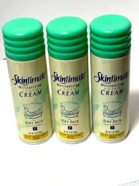 Skintimate 046500025891 3 Cans Shave Cream Moisturizing Dry Skin 10 Oz. Oasis Flowers Skintimate 046500025891 3 Cans Shave Cream Moisturizing Dry Skin 10 Oz. Oasis Flowers