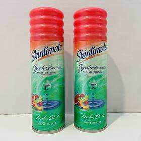 Skintimate 046500425554 2-pk Signature Scents Melon Burst Olive Butter Moisturizing Shave Gel