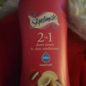 Skintimate 841058003137 2 In 1 Shave Cream And Skin Conditioner Delicate Coconut Silk 8 Fl Oz