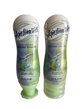 Skintimate 841058005452 Moisturizing Cream Shave Extra Gentle 6 Fl Oz New Pack Of 2
