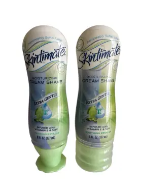 Skintimate 841058005452 Moisturizing Cream Shave Extra Gentle 6 Fl Oz New Pack Of 2