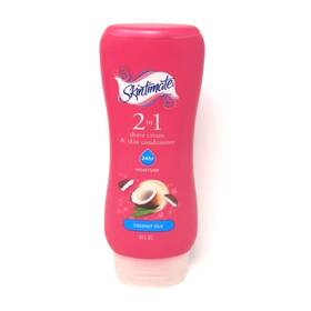 Skintimate 841058006992 Htf 2 In 1 Shave Cream And Skin Conditioner Coconut Silk 8 Fl Oz