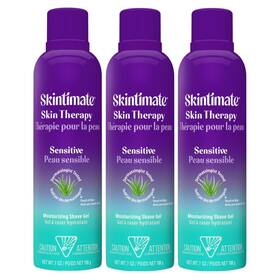 Skintimate 841058008033 Skin Therapy Sensitive Shave Gel For Women Shavi