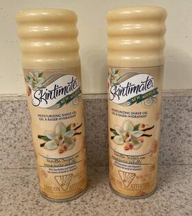 Skintimate 841058019909 2x Moisturizing Shave Gel Vanilla Sugar 7oz 14oz Total
